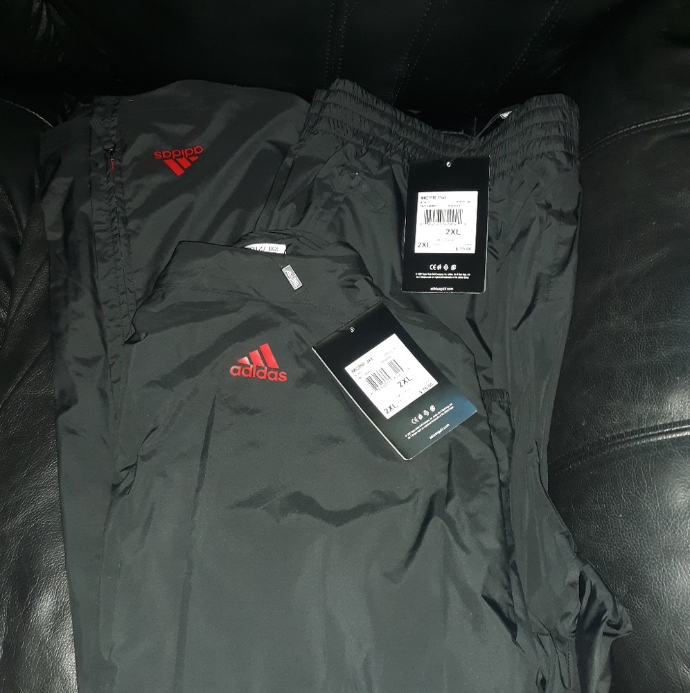 Adidas climaproof wind/rain golf suit